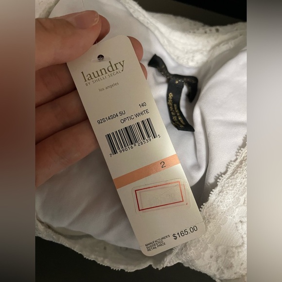 Laundry By Shelli Segal Ivory Lace dress - Picture 8 of 9